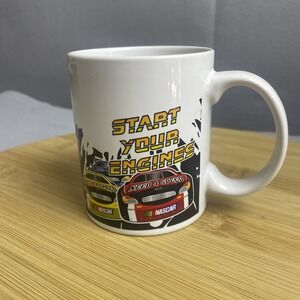 NASCAR Start Your Engines‎ Coffee Mug Sherwood Brands Racing Cars